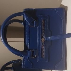 Mini Blue Crossbody